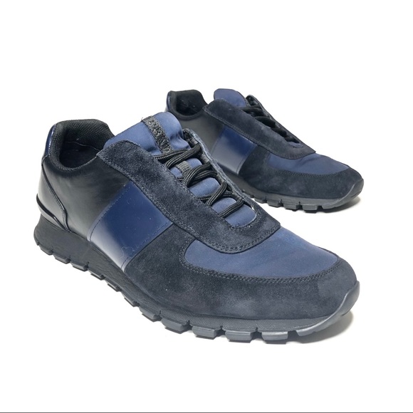 prada runners navy